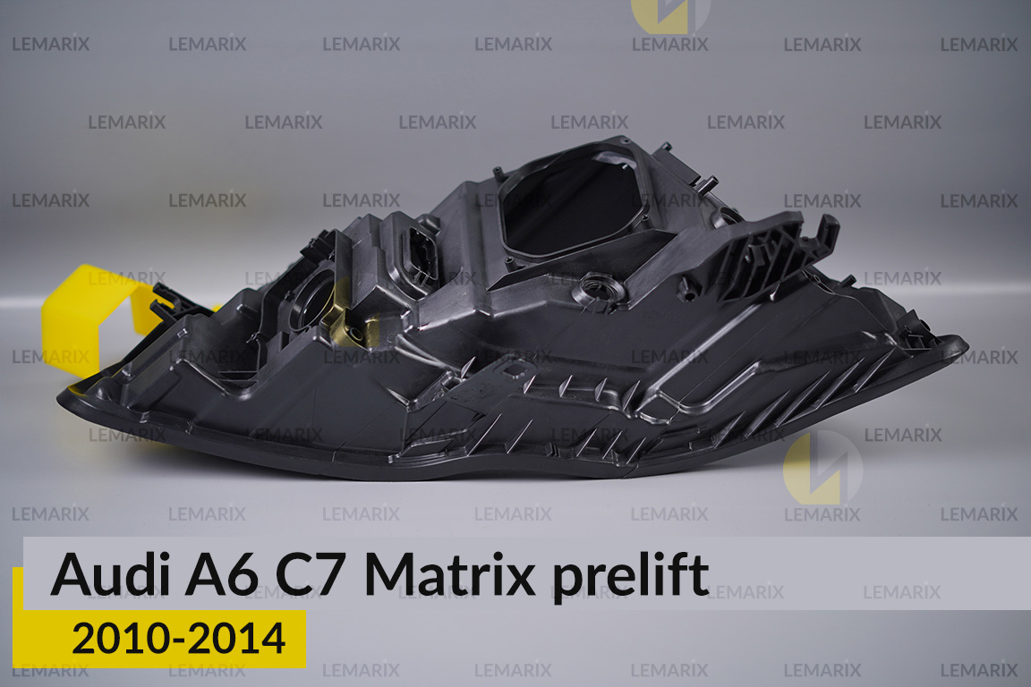 Корпус фари Audi A6 C7 Matrix (2010-2014) дорест лівий