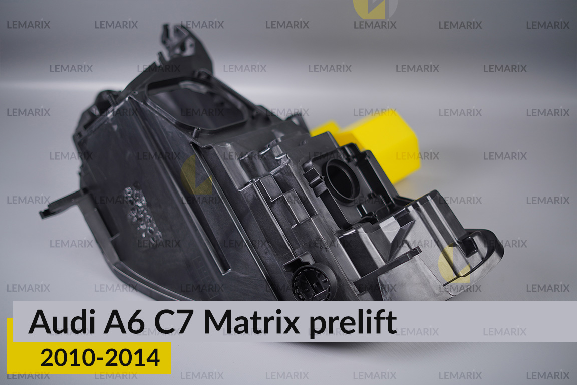 Корпус фари Audi A6 C7 Matrix (2010-2014) дорест лівий