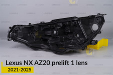 Корпус фары Lexus NX AZ20 1 линза (2021-2026) дорест левый