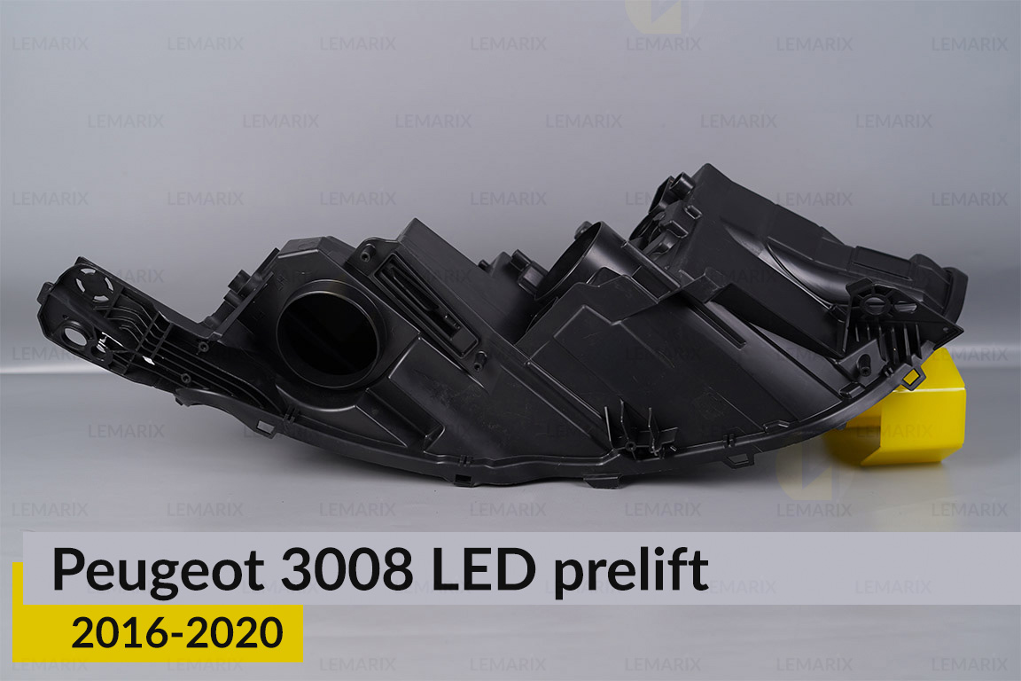 Корпус фари Peugeot 3008 LED (2016-2020) дорест правий