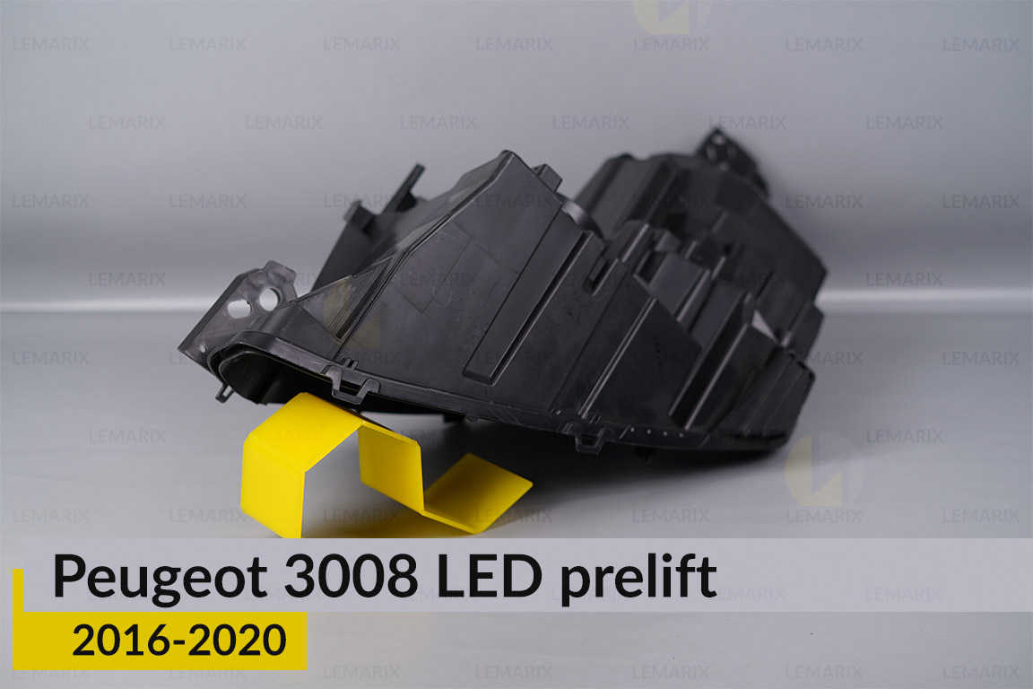 Корпус фари Peugeot 3008 LED (2016-2020) дорест правий