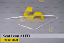 Световод фары Seat Leon 3 LED (2012-2020) левый