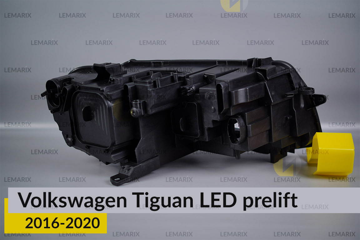 Корпус фари VW Volkswagen Tiguan LED (2016-2020) дорест лівий