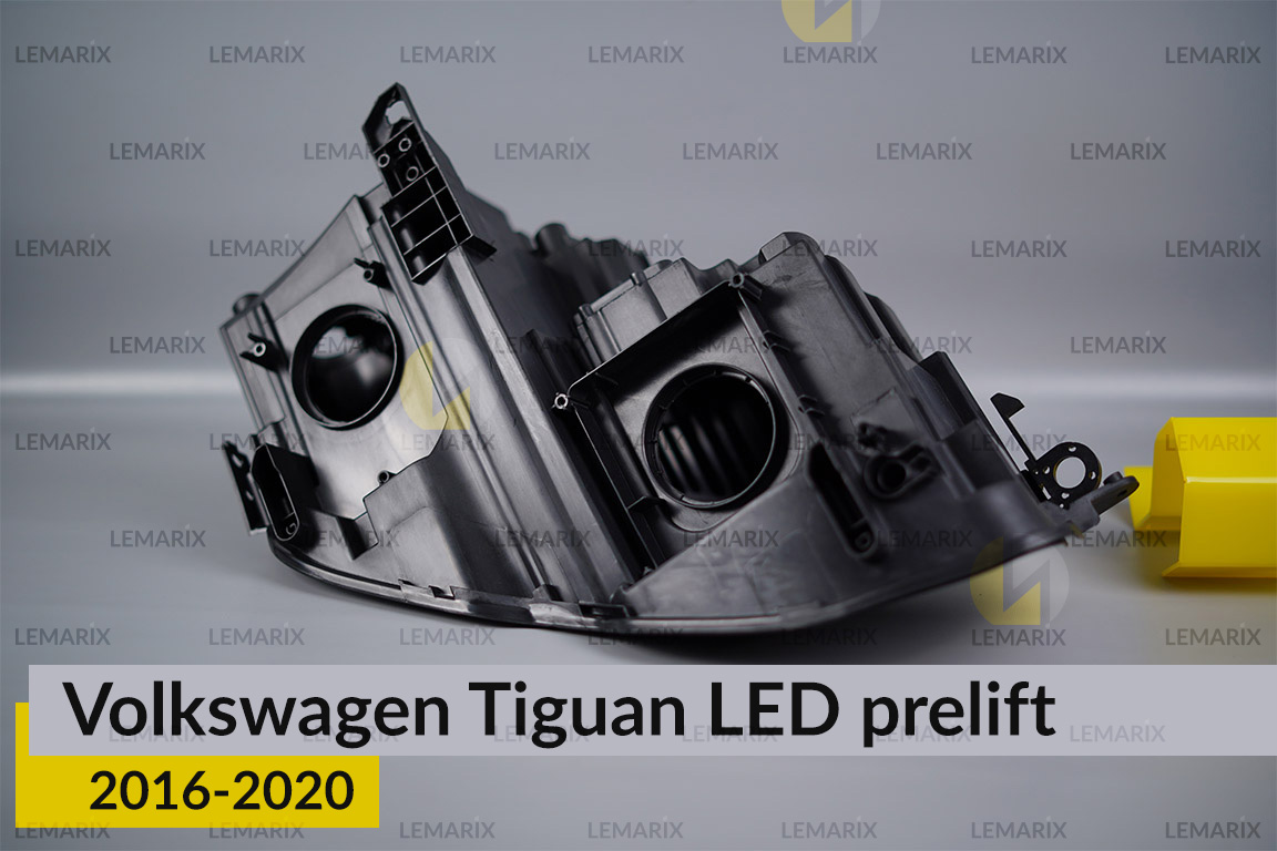 Корпус фари VW Volkswagen Tiguan LED (2016-2020) дорест лівий