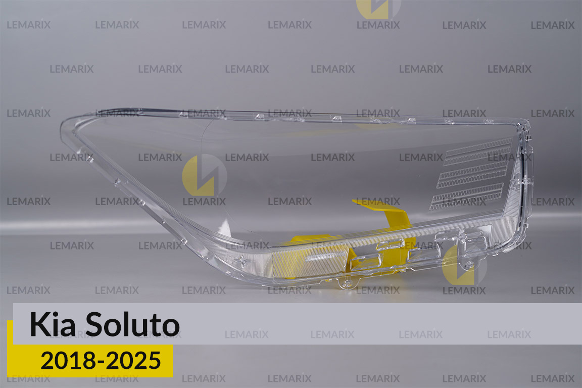 Скло фари Kia Soluto (2018-2025) ліве
