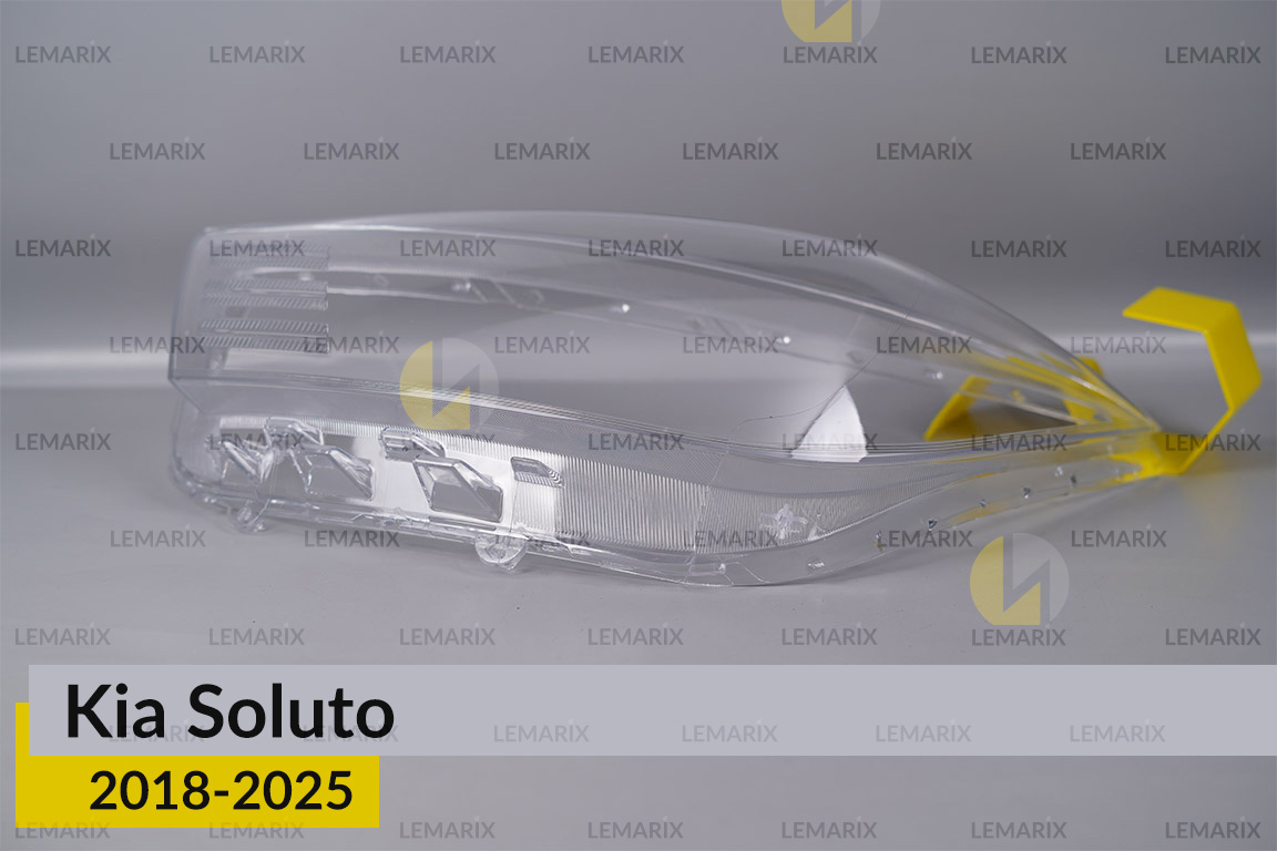 Скло фари Kia Soluto (2018-2025) ліве