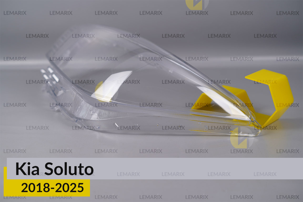 Скло фари Kia Soluto (2018-2025) ліве