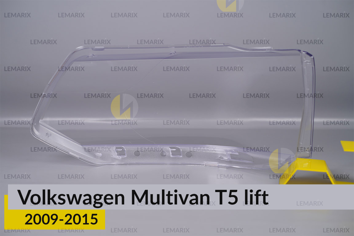 Скло фари VW Volkswagen Multivan T5 (2009-2015) рест праве