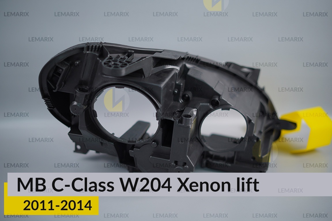 Корпус фари Mercedes-Benz C-Class W204 Xenon (2011-2014) рест лівий