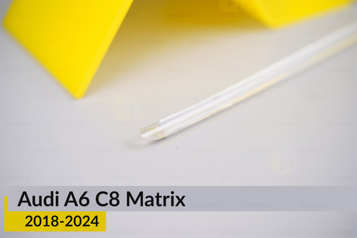 Світловод фари Audi A6 C8 Matrix (2018-2024) довгий великий верхній лівий