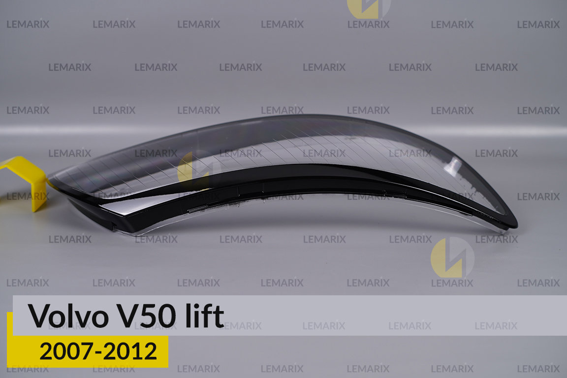 Скло фари Volvo V50 (2007-2012) рест праве