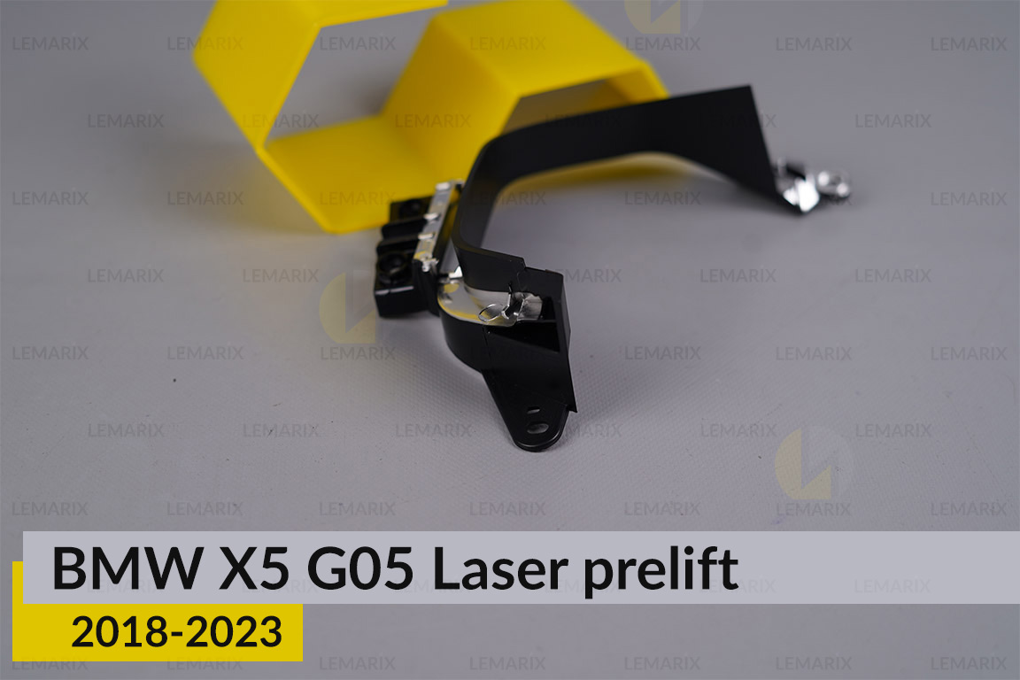 Декоративна маска під світловод лінзи мала BMW X5 G05 Laser (2018-2023) дорест права