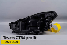 Корпус фары Toyota GT86 (2021-2026) дорест левый