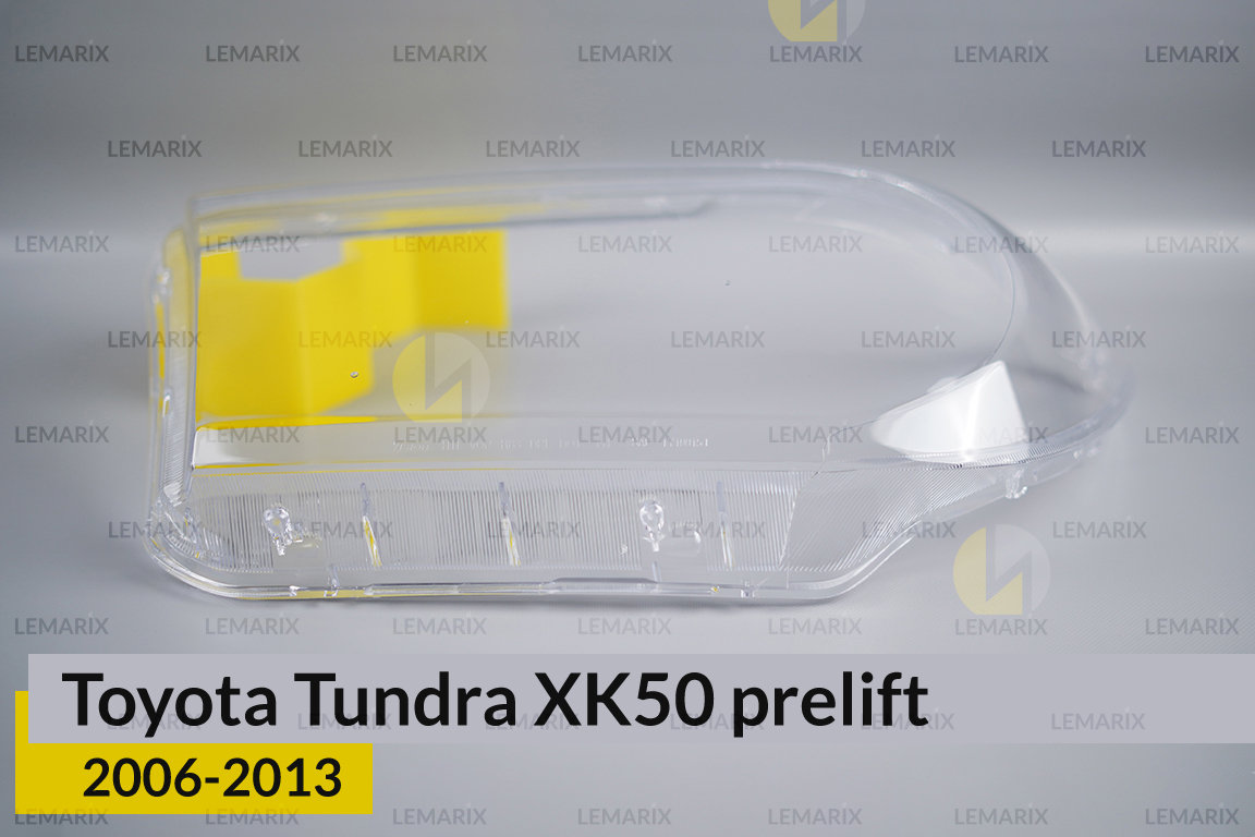 Скло фари Toyota Tundra XK50 (2006-2013) дорест ліве