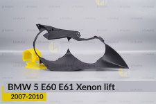 Декоративна маска BMW 5 E60 E61 Xenon (2007-2010) рест права