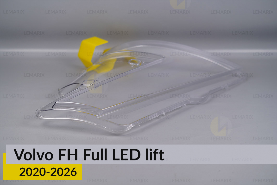 Скло фари Volvo FH Full LED (2020-2026) рест ліве