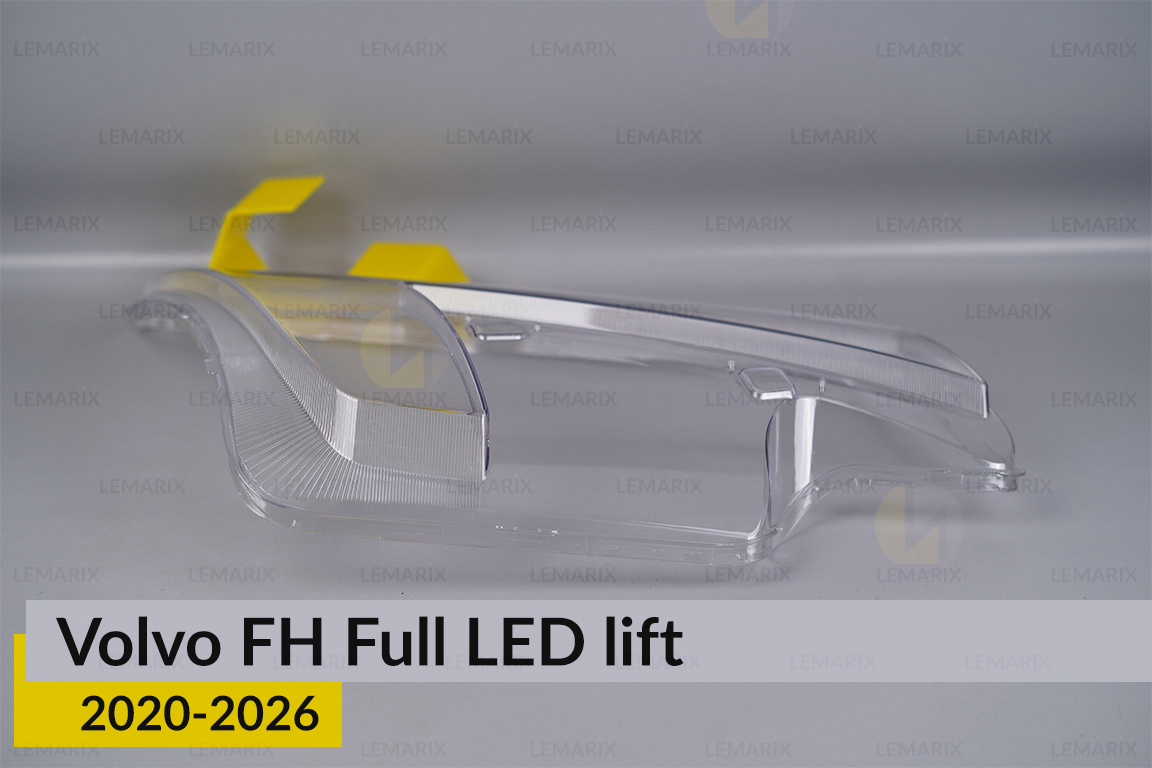 Скло фари Volvo FH Full LED (2020-2026) рест ліве