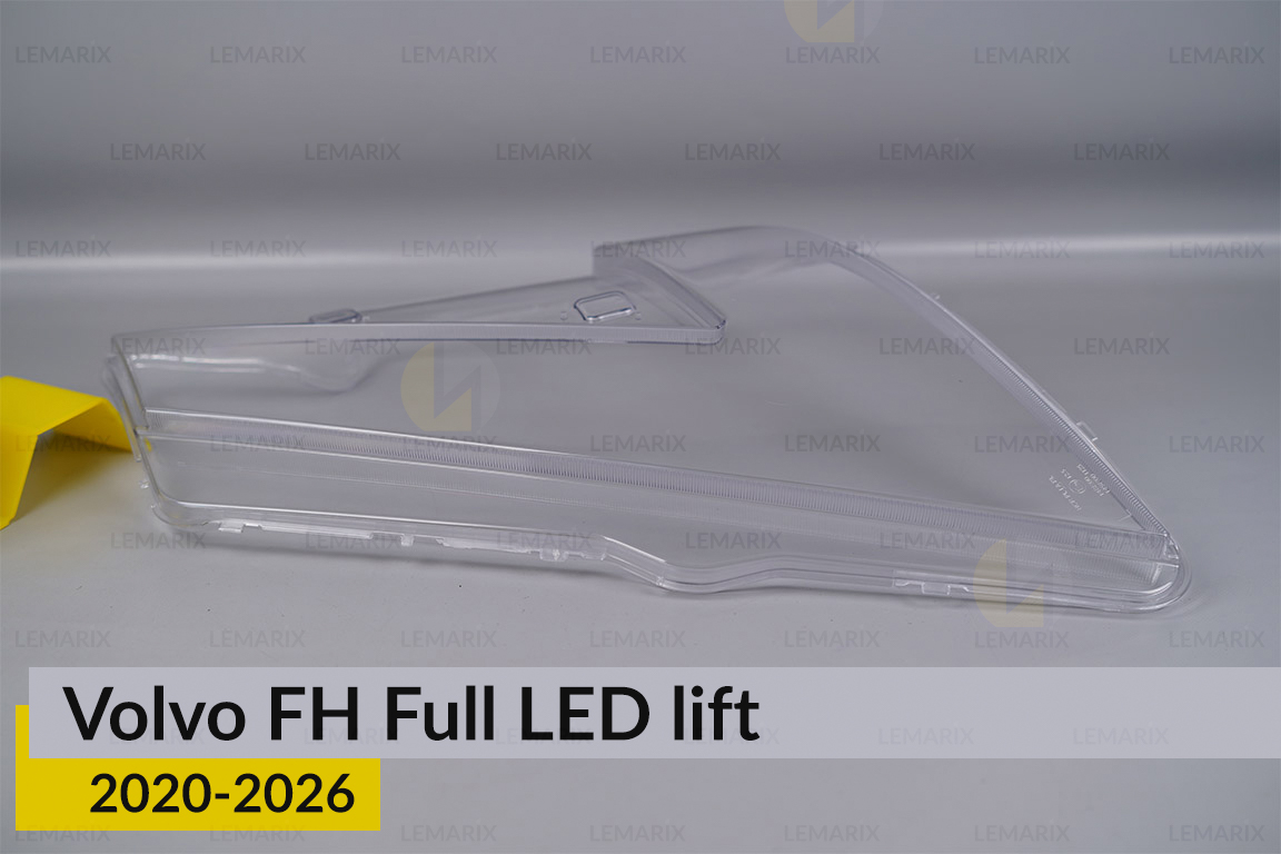 Скло фари Volvo FH Full LED (2020-2026) рест ліве