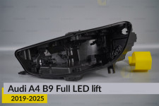 Корпус фари Audi A4 B9 Full LED (2019-2025) рест лівий