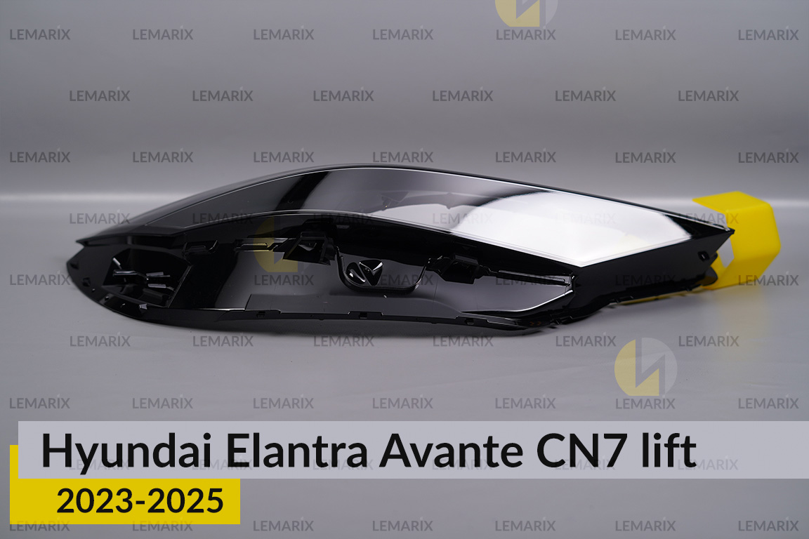 Скло фари Hyundai Elantra Avante CN7 (2023-2025) рест праве