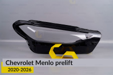Скло фари Chevrolet Menlo (2020-2026) дорест праве