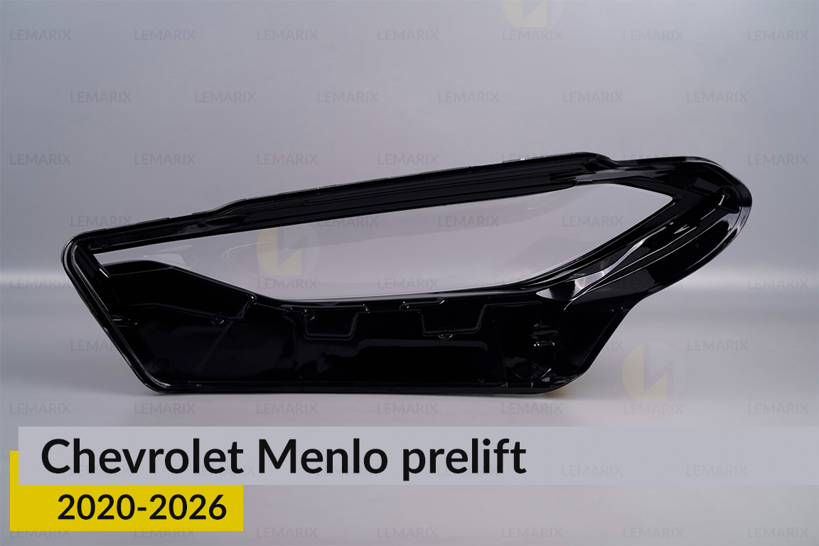Скло фари Chevrolet Menlo (2020-2026) дорест праве