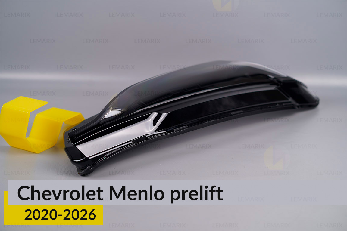 Скло фари Chevrolet Menlo (2020-2026) дорест праве