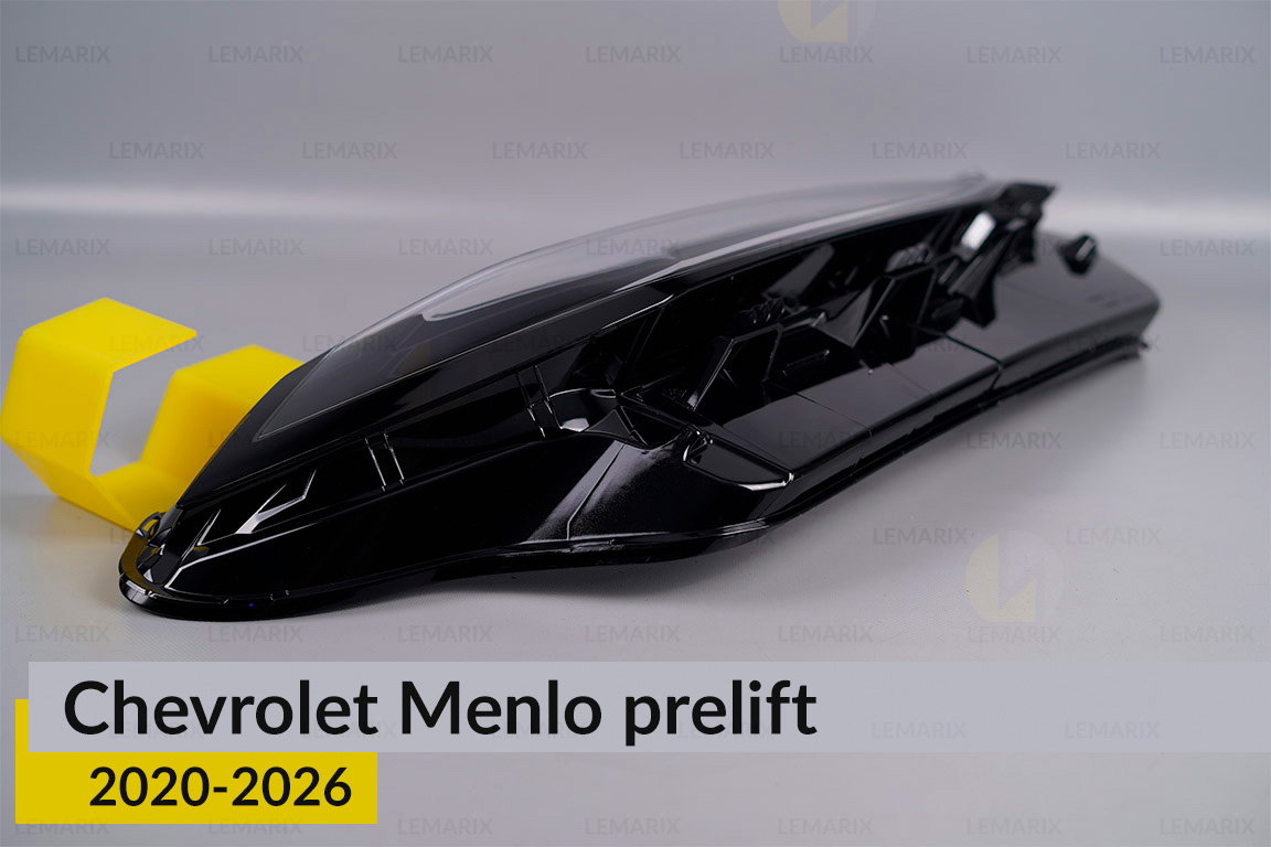 Скло фари Chevrolet Menlo (2020-2026) дорест праве
