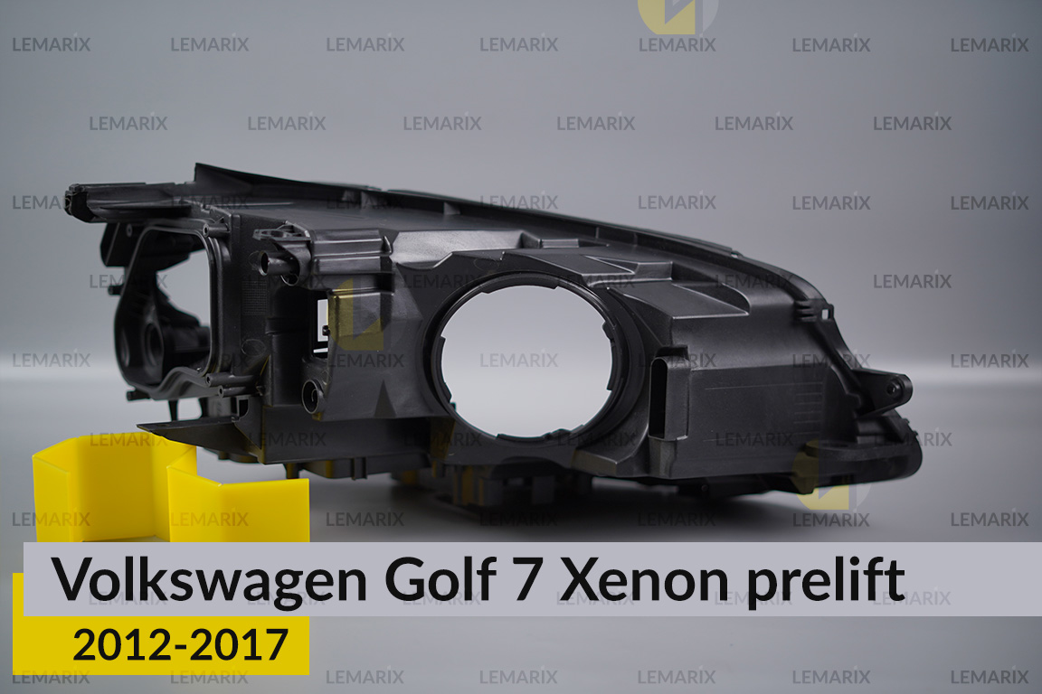 Корпус фари VW Volkswagen Golf 7 Xenon (2012-2017) дорест лівий