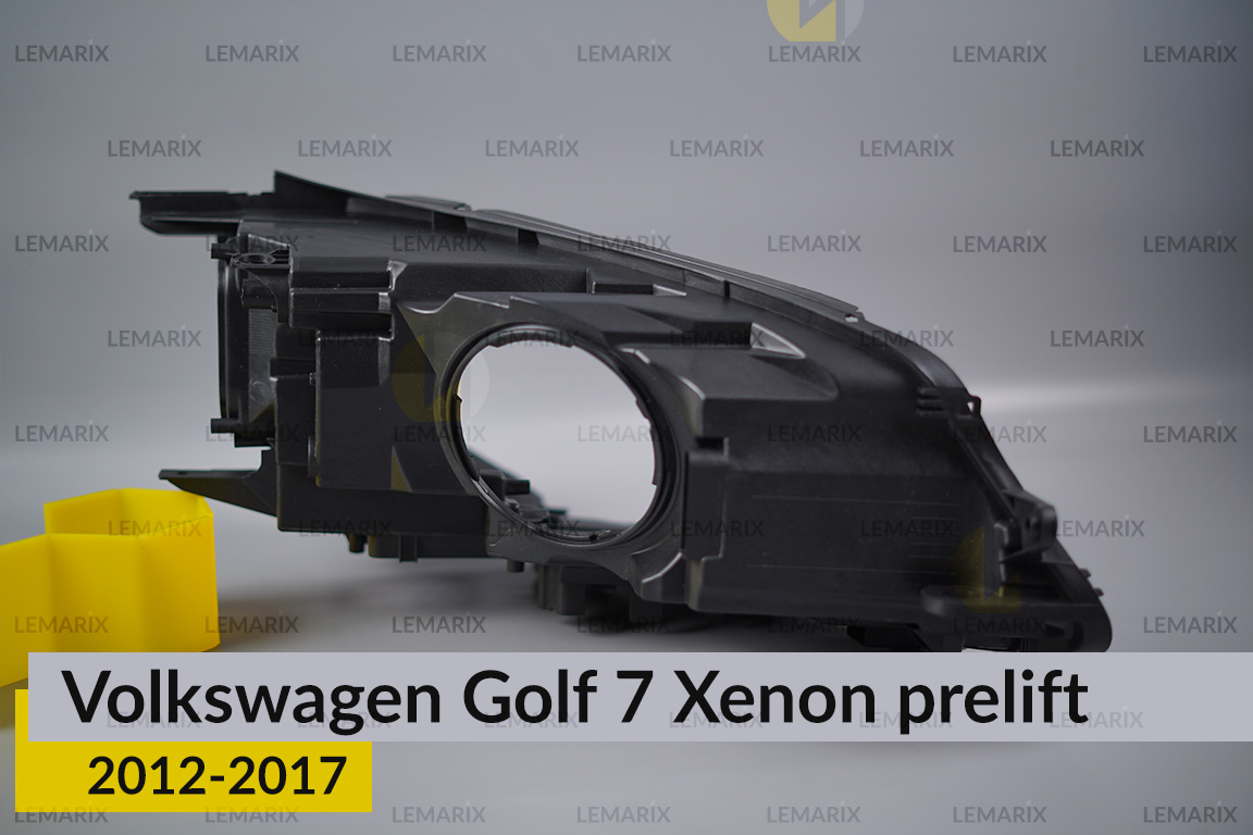 Корпус фари VW Volkswagen Golf 7 Xenon (2012-2017) дорест лівий