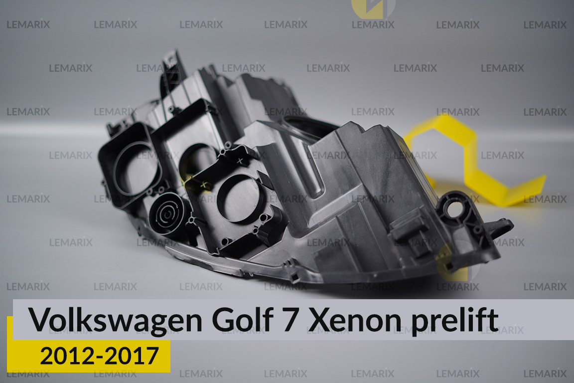 Корпус фари VW Volkswagen Golf 7 Xenon (2012-2017) дорест лівий