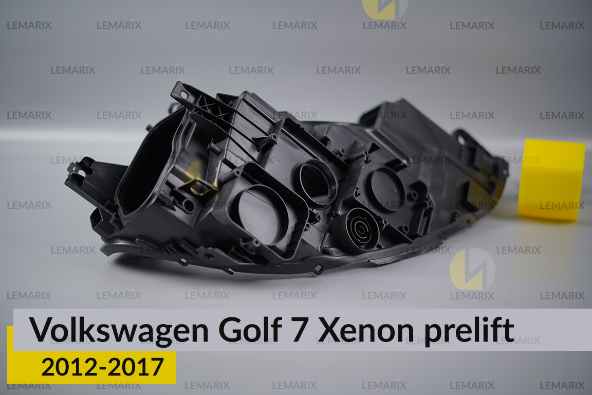 Корпус фари VW Volkswagen Golf 7 Xenon (2012-2017) дорест лівий