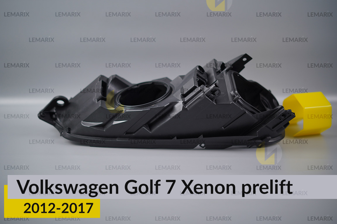 Корпус фари VW Volkswagen Golf 7 Xenon (2012-2017) дорест лівий