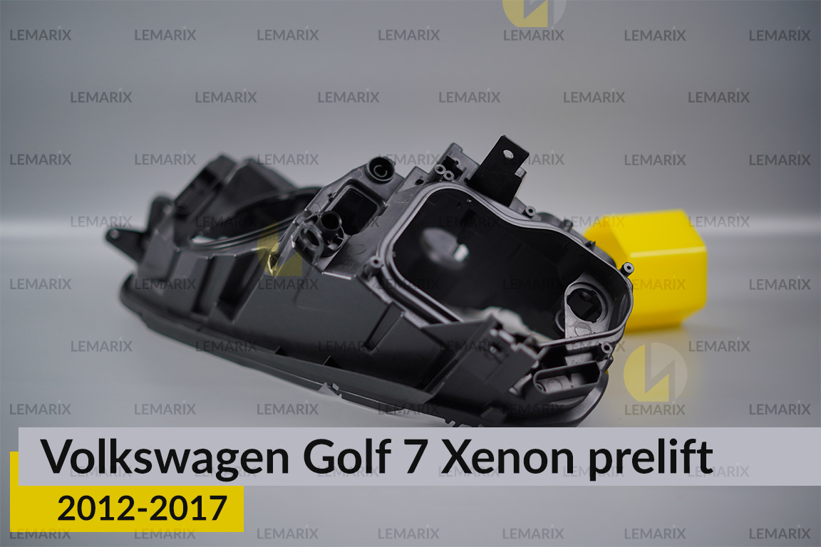 Корпус фари VW Volkswagen Golf 7 Xenon (2012-2017) дорест лівий