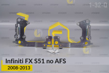 Перехідна рамка для Infiniti FX S51 no AFS (2008-2013)