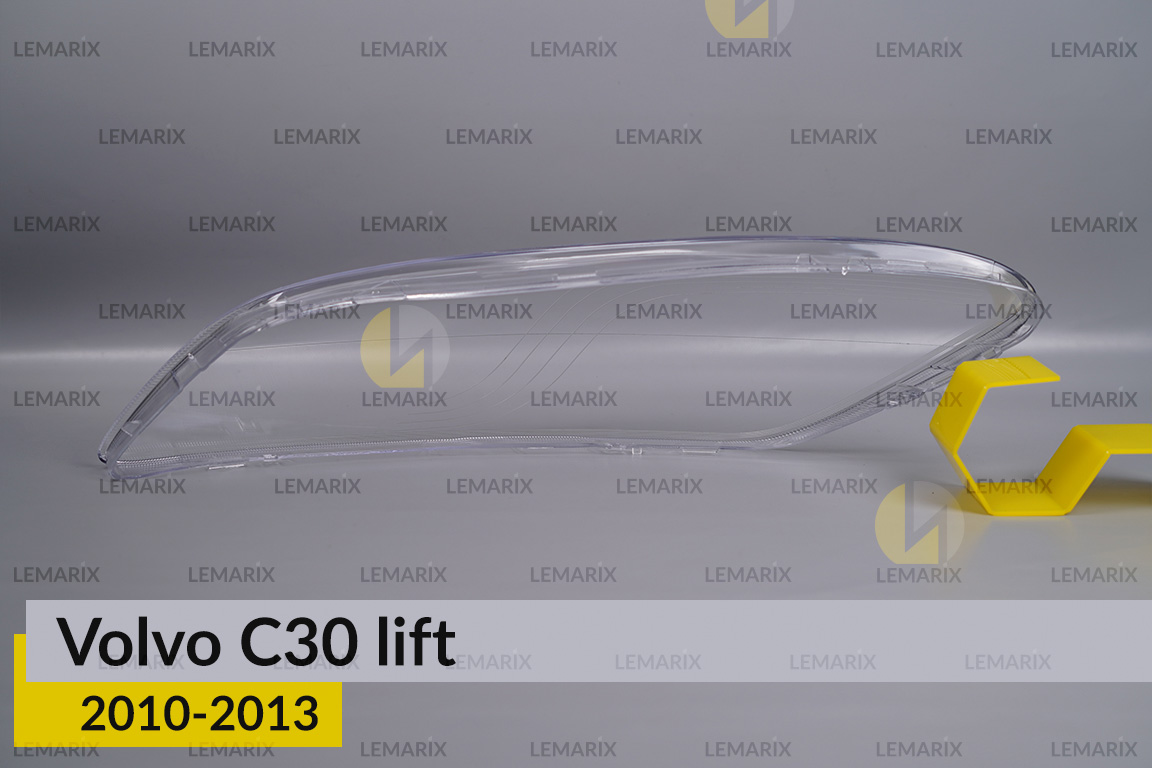 Скло фари Volvo C30 (2010-2013) рест праве