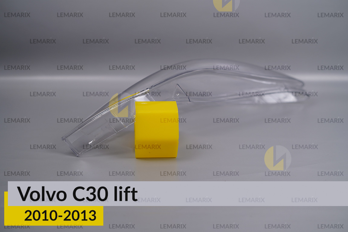 Скло фари Volvo C30 (2010-2013) рест праве