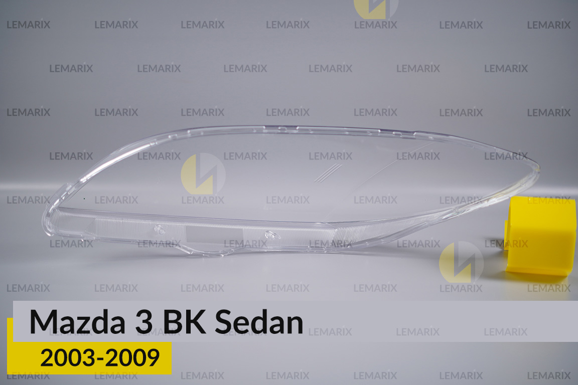 Скло фари Mazda 3 BK Sedan (2003-2009) праве
