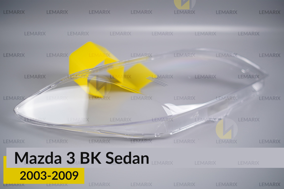 Скло фари Mazda 3 BK Sedan (2003-2009) праве