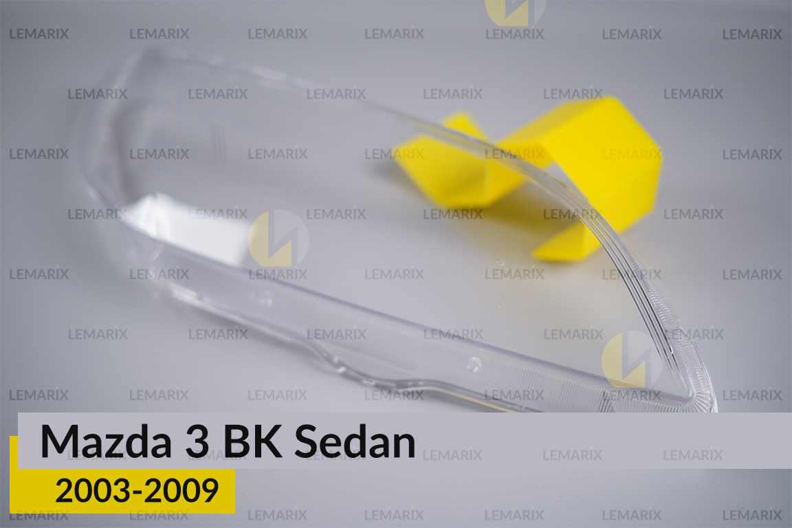 Скло фари Mazda 3 BK Sedan (2003-2009) праве