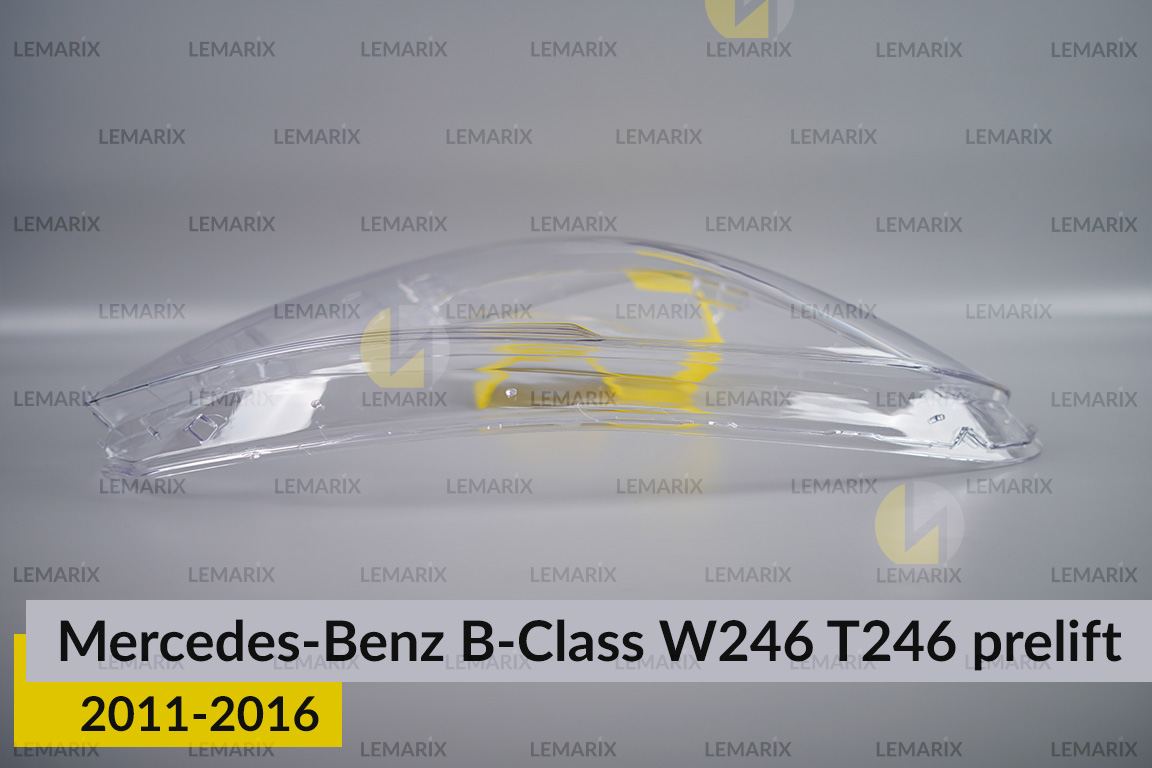 Скло фари Mercedes-Benz B-Class W246 T246 (2011-2016) дорест праве