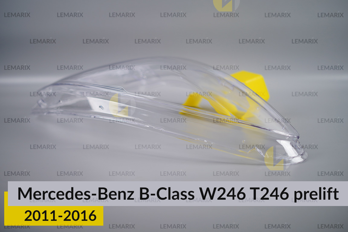 Скло фари Mercedes-Benz B-Class W246 T246 (2011-2016) дорест праве