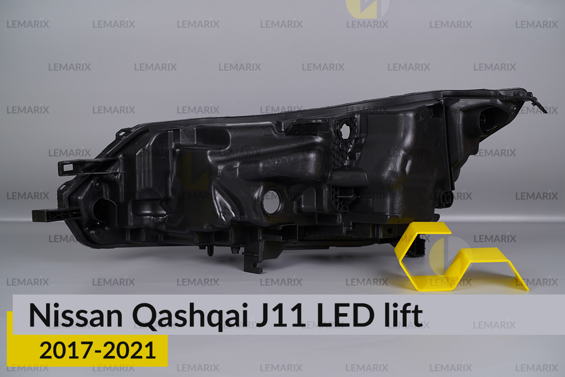 Корпус фари Nissan Qashqai J11 LED (2017-2021) рест правий