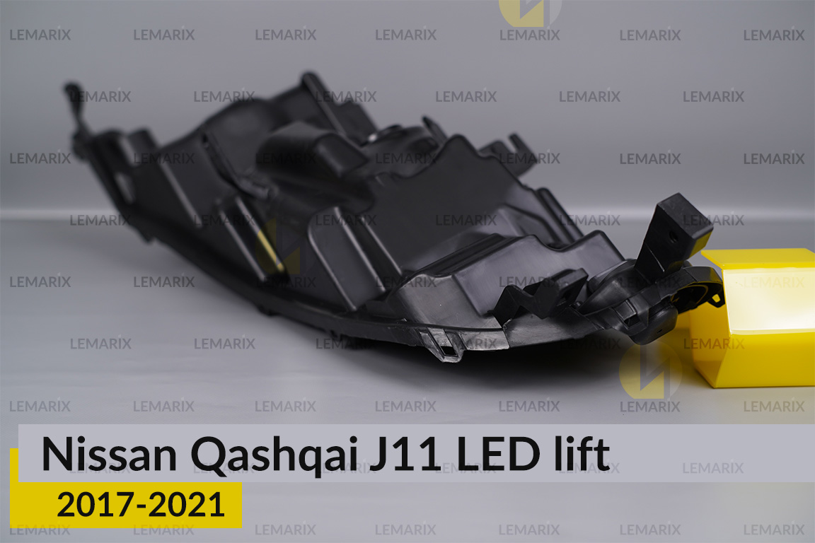 Корпус фари Nissan Qashqai J11 LED (2017-2021) рест правий