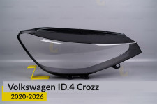 Стекло фары VW Volkswagen ID.4 Crozz (2020-2026) правое