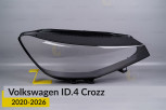 Скло фари VW Volkswagen ID.4 Crozz (2020-2026) праве