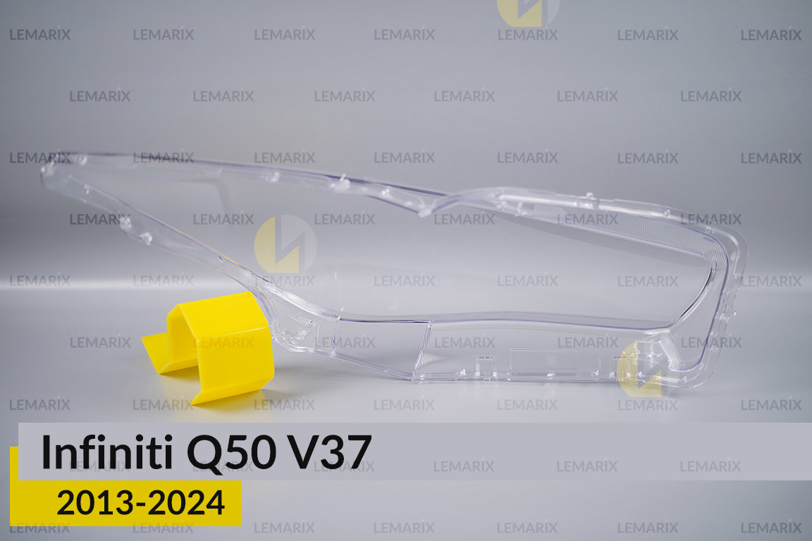 Скло фари Infiniti Q50 V37 (2013-2024) ліве