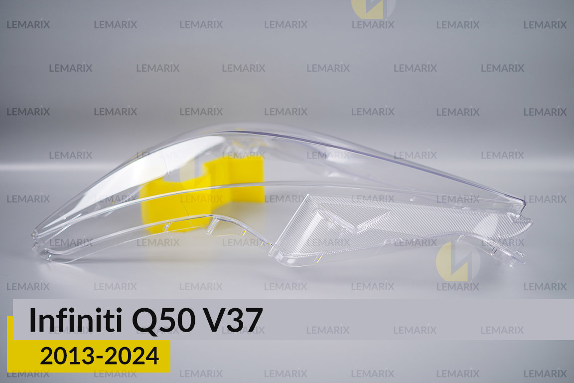 Скло фари Infiniti Q50 V37 (2013-2024) ліве