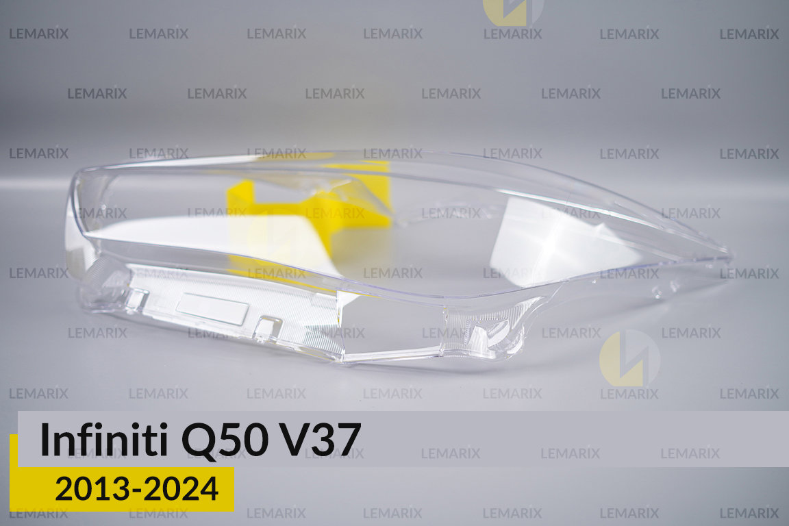 Скло фари Infiniti Q50 V37 (2013-2024) ліве
