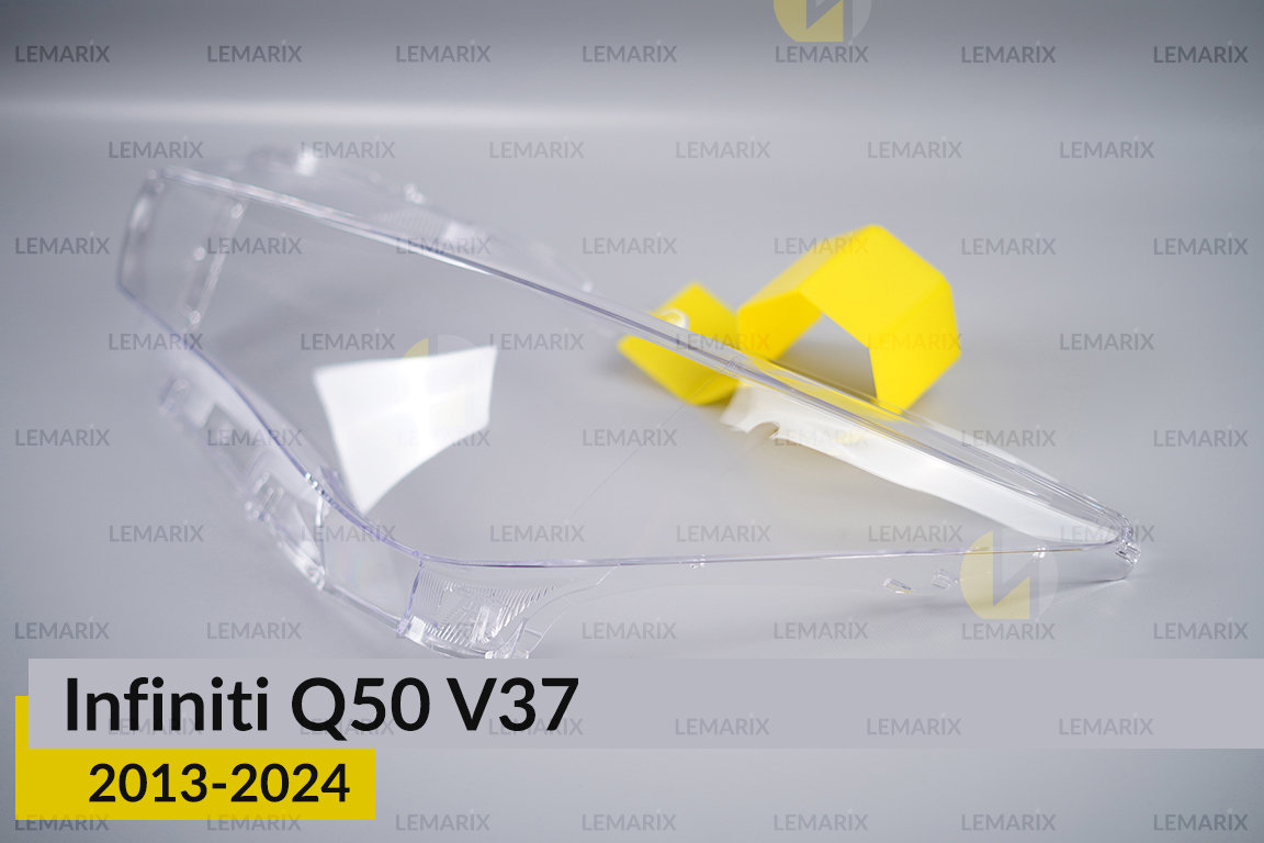 Скло фари Infiniti Q50 V37 (2013-2024) ліве